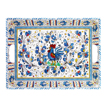 Le Cadeaux Rooster Blue